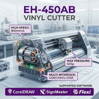 HONGCAI EH-450AB Traceur de découpe de vinyle professionnel en gros pour usine, machine de découpe d'autocollants