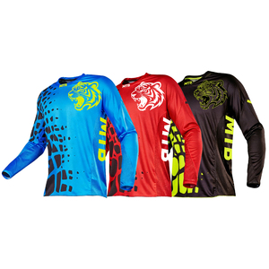 Jersey de Ciclismo <span class=keywords><strong>MTB</strong></span> de Secado Rápido, Manga Larga, Diseño Camuflado, Transpirable, para Hombre - Product Image 3