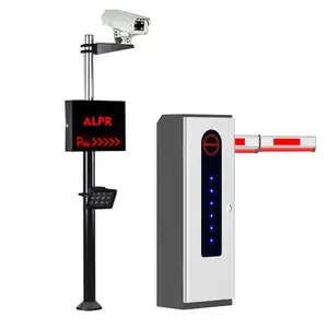 AKD-117 Ankuai Automatic RFID Electronic Security LED Boom Parking Barrier Gate Aluminum Arm With Motor Drive Remote Control