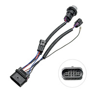 Faisceau de câblage de conversion de phares de voiture, adaptateur Plug and Play, câble en cuivre pur, prise étanche pour rétrofit automobile OEM