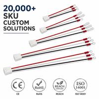 Kabel Harness Kustom untuk Pengontrol Motor Brushless dengan Konektor Molex JST untuk Skuter Listrik & Kendaraan Listrik