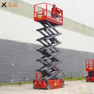 Juxin gunting baterai hidrolik otomatis, pemancung tangga otomotif teleskopik mendorong sendiri - Product Image 5