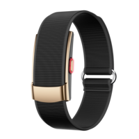 Bracelet intelligent QX Air Fashion, suivi sportif et du sommeil, surveillance de la fréquence cardiaque, contrôle par application, réveil, étanche IP68, personnalisable, 4 jours d'autonomie