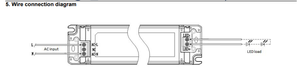 Lifud LF-GIR050YK1200U 50W 1200mA 27-42V 100-277Vac แหล่งจ่ายไฟ LED แบบแยกส่วน ป้องกันการกระพริบ แรงดันไฟฟ้าคงที่ ค่า PF สูง - Product Image 5