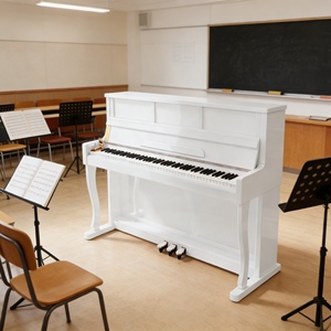 Piano acoustique de luxe artisanal d'Italie, modèle Bari, pour la maison et la villa, idéal pour la décoration et la musique, design compact, vente en gros usine - Product Image 4