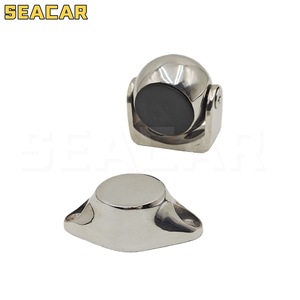 Seacar Tope Magnético de Acero Inoxidable para Puerta, Montaje en Pared, Diseño Industrial, Duradero para Embarcaciones y Autocaravanas, Herraje para Puertas - Product Image 1