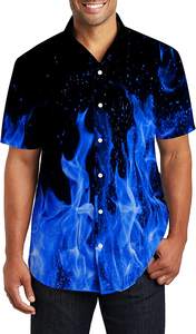 Fitspi <span class=keywords><strong>เสื้อ</strong></span>เดรสแขนสั้นของผู้ชายแบบแปลกใหม่ลาย3D <span class=keywords><strong>เสื้อ</strong></span>ยืดสลิมฟิตสำหรับวันหยุดฤดูร้อนขายส่ง - Product Image 2