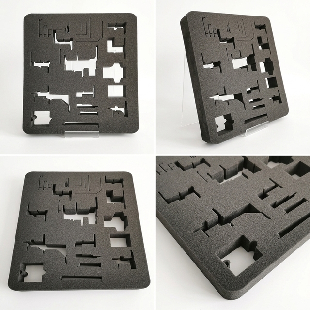 OEM ODM Custom Cut EPE/EPP/IXPE Foam Tray Waterproof Protective Cosmetic Gift Box Inner EVA Foam Insert