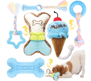 Ucuz TPR interaktif Pet kemik çiğnemek köpek oyuncak Molars kauçuk Pet Bite interaktif oyuncaklar köpekler için - Product Image 5