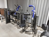 Équipement de musculation professionnel MTS à charge par poulie réglable pour abdominaux et entraînement de la force du tronc