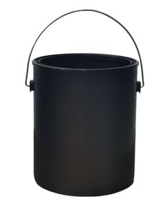 Lata de Pintura de Plástico Negra de 1 Galón con Asas, Asa de Transporte y Tapa - Product Image 5