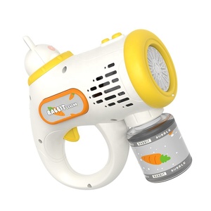 Pin hoạt động Súng Bong Bóng Dễ Thương Thỏ phim hoạt hình tự động Bong Bóng đồ chơi LED ánh sáng Blower 10000 + bong bóng - Product Image 1