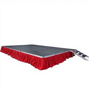 เวทีอลูมิเนียมสำเร็จรูปสำหรับงานกลางแจ้ง แบบสี่ขา สำหรับคอนเสิร์ตและงานอีเว้นท์ - Product Image 1