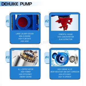 Yüksek akış dalgıç nehir kum emme pompası su jeti kesme makinası pompaları maliyet listesi ve dalgıç kanalizasyon pompası - Product Image 5