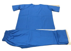 OEM personalizado 100% algodón suave cómodo Hospital desgaste uniforme personal médico uniforme traje liso cómodo camisa con pantalón - Product Image 2