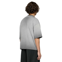T-shirt ample personnalisé pour homme avec design à coutures délavées, vente en gros, mode, épaules tombantes, t-shirts délavés