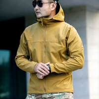 Nouvelle veste coupe-vent extensible 3 en 1 pour l'hiver, veste softshell imperméable bleu marine pour la chasse, la randonnée, veste tactique pour hommes