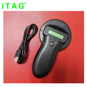 Nuevo Lector de Microchip RFID FDX-B/A de Plástico, Escáner de Chip ISO para Mascotas, Perros, Vacas, Conejos, 134.2khz, Certificado CE/RoHS, para Conejos de Vidrio - Product Image 2