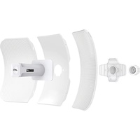 CPE extérieur 5.8GHz 900Mbps haute vitesse compatible Starlink, alimentation PoE, sans fil, portée longue distance 11km, antennes 25dBi, certifié CE/FCC