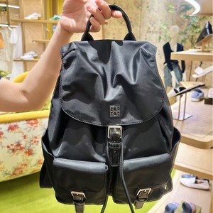 Tory Burch Women's Waterproof Nylon <b>Backpack</b> Large Capacity Laptop Bag <b>Drawstring</b> School Bag Casual Travel Bag - Product Image 3