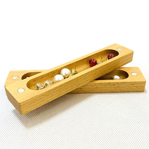 Portaplumas de Madera con Diseño Premium, Ecológico, Duradero, Ahorra Espacio, Moderno, Rectangular, con Impresión Digital, Regalos Promocionales, Venta al Por Mayor - Product Image 6