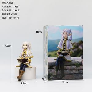 2 Styles de Figurines Manga, Statues de Dessins Animés, Frieren Beyond Journey's End, Assis, Debout, Figura PVC, Figurines d'Anime, Jouets - Product Image 3