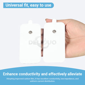 Kustom 5*9 CM busa EVA Emg CE menggunakan kembali EKG mengganti diri perekat elektroda Pad untuk Stimulator otot ECG konduktif Gel puluhan <span class=keywords><strong>Unit</strong></span> - Product Image 2