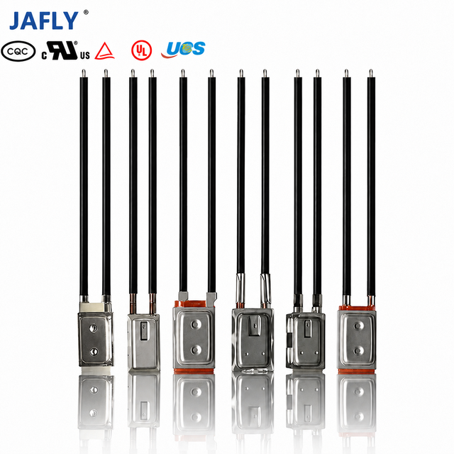 17AM Normally Closed/Normally Open 90℃ 100℃ 110℃ Thermal Protector Thermal Switch 250V/5A for Ultrasonic Welding Machine Motor