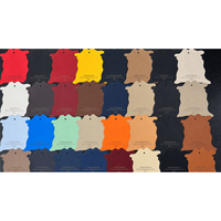 Cuir de vachette véritable organique fin pour housse de volant et ceinture, 1,2-1,3 mm, cuir grainé souple et durable pour l'intérieur automobile