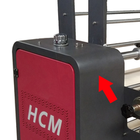 Presse à chaleur pneumatique HCM-R206B pour la sublimation, idéale pour les lanières, les t-shirts et les accessoires - Impression automatique multicolore 220V/380V