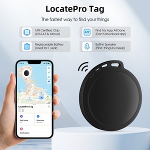Etiqueta Inteligente Google Find My Device AirTag, Rastreador de Mascotas, Localizador GPS Global MFI, Buscador de Llaves, Tarjetas, Bolsos, Monederos, Etiqueta Antipérdida para iOS y Android - Product Image 3