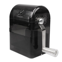 Broyeur à tabac en plastique de petite taille pour la maison et broyeur à main pour herbe et feuilles, design moderne et simple, modèle SLDA0365