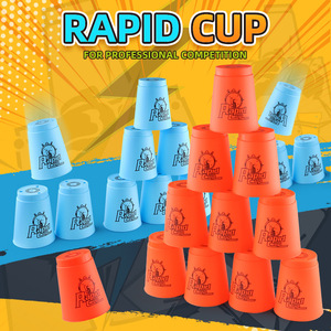 Bán Buôn Hot Bán Trẻ Em Xếp Chồng Ly Nhựa Nhanh Chóng Stack <span class=keywords><strong>Cup</strong></span> Tốc Độ Xếp Chồng <span class=keywords><strong>Cup</strong></span> Trò Chơi - Product Image 2