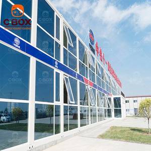บ้านสำเร็จรูปเหล็กแบบตู้คอนเทนเนอร์ Cbox ประกอบง่าย แบบโมดูลาร์ สำหรับสำนักงานเคลื่อนที่ โครงการ หน่วยงาน แคมป์ขุดเหมือง - Product Image 2