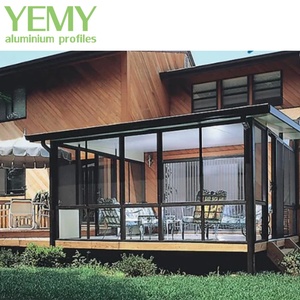Yemy miễn phí đứng ngoài trời đúc sẵn phòng tắm nắng nhà kính phòng tắm nắng nhà mùa đông vườn ánh sáng mặt trời tuyệt vời - Product Image 4