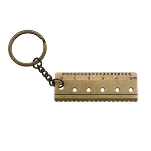 Dễ thương Kẽm hợp kim bạc in kim loại công cụ đo lường <span class=keywords><strong>Keyring</strong></span> kim loại <span class=keywords><strong>Keychain</strong></span> thuận tiện Mini Vernier calipers <span class=keywords><strong>Keychain</strong></span> - Product Image 3