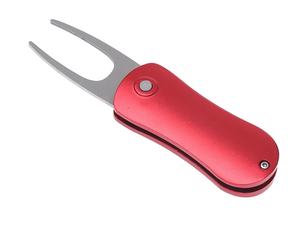 เครื่องมือซ่อมใบกอล์ฟแบบพกพาที่มีเครื่องหมายลูกกอล์ฟและซ่อมแซมคราดโลหะส้อมกอล์ฟ - Product Image 5