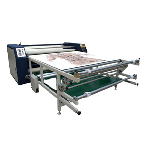 Automatic New Sublimation Rotary Fabric Table Cloth Lanyard <b>Label</b> Film Roller Heat Press <b>Machine</b> - Product Image 1