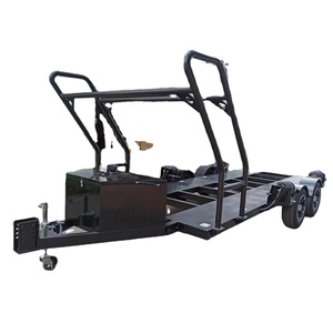 2 Axle Car Hauler Cheap Car <b>Trailer</b> Tilt <b>Trailer</b> - Product Image 1