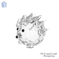 Mini sculptures de crabes en cristal C&H faites à la main, design personnalisé, haute qualité, en vrac, en promotion, pour la décoration intérieure