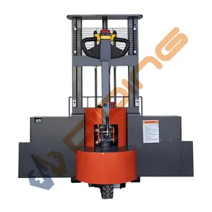 Apilador eléctrico de carretilla elevadora todo terreno, ayuda de trabajo con elevación eléctrica - Product Image 5