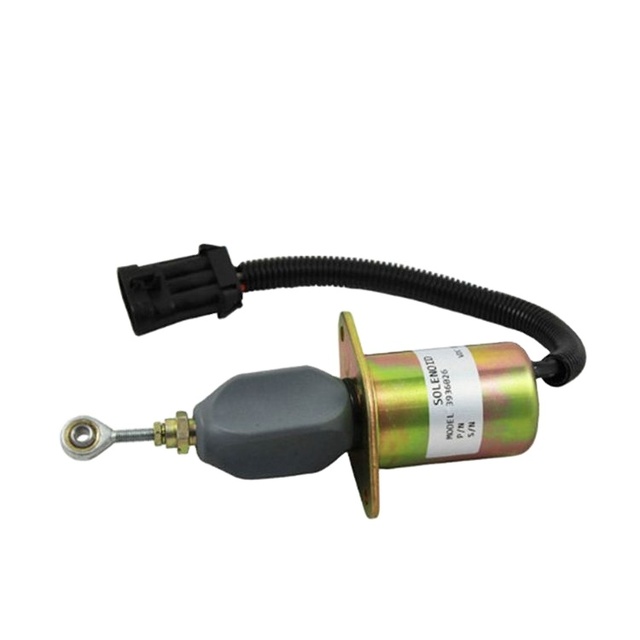 12V Fuel Solenoid Valve 3936026 SA-4647-12 Push Pull Solenoid