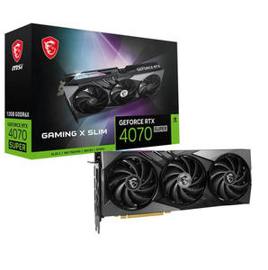Tarjeta Gráfica RTX 4070 SUPER 12G GAMING X SLIM Edición Limitada Black Mythology con Tres Ventiladores GDDR6X Producto Usado Popular - Product Image 2