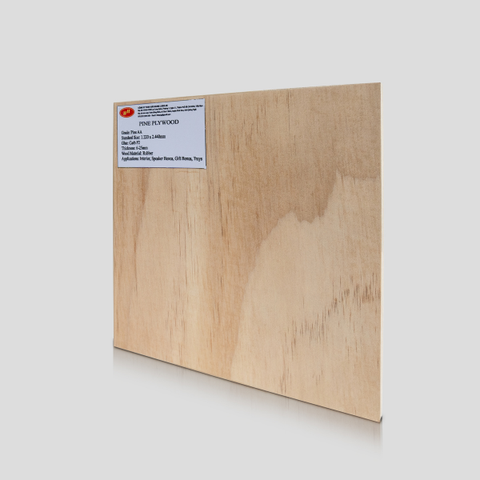 AA Grade 5/6/9mm Pine Plywood Waterproof Eco-Friendly Moisture-Proof Glossy Surface Bathroom Living Room Apartment Direct Fast