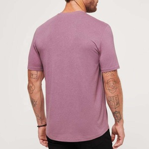 Camisetas Casuales de Fitness para Hombre, Cuello Redondo, Manga Corta, 100% Algodón Tejido, Totalmente Personalizables - Product Image 2