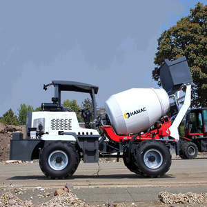 Hormigoneras Móviles Autocargables Eléctricas y Diésel de 180L de Capacidad de Carga, Descarga Manual, Componentes Principales - para Construcción - Product Image 1