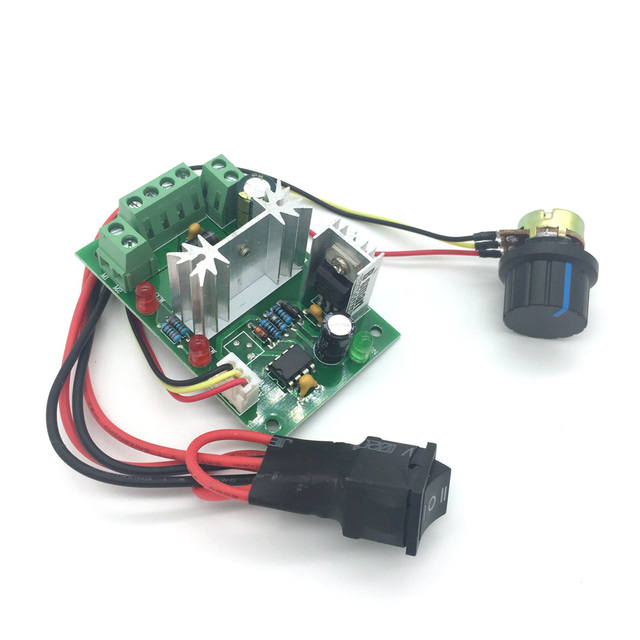 Bringsmart CCM6N PWN Speed Controller 12v Dc Motor 6A 6v Gear Motor Controller 24v 30v Positive Inversion Switch Controller