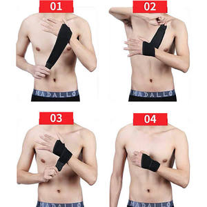 Attelle de <span class=keywords><strong>poignet</strong></span> de sport anti-entorse avec maintien par compression et protection du pouce pour le badminton, le basketball et le <span class=keywords><strong>tennis</strong></span> - Product Image 5