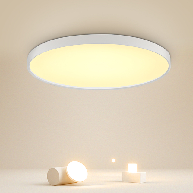 Gradient Skylight Anti-glare Multi-function Ceiling Lamp Ambient RGB LED Light and Smart WiFi APP Remote Control for Home Office