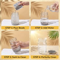 Perles de nettoyage pour carafe hautement polies, écologiques, pour la cuisine, livraison rapide
